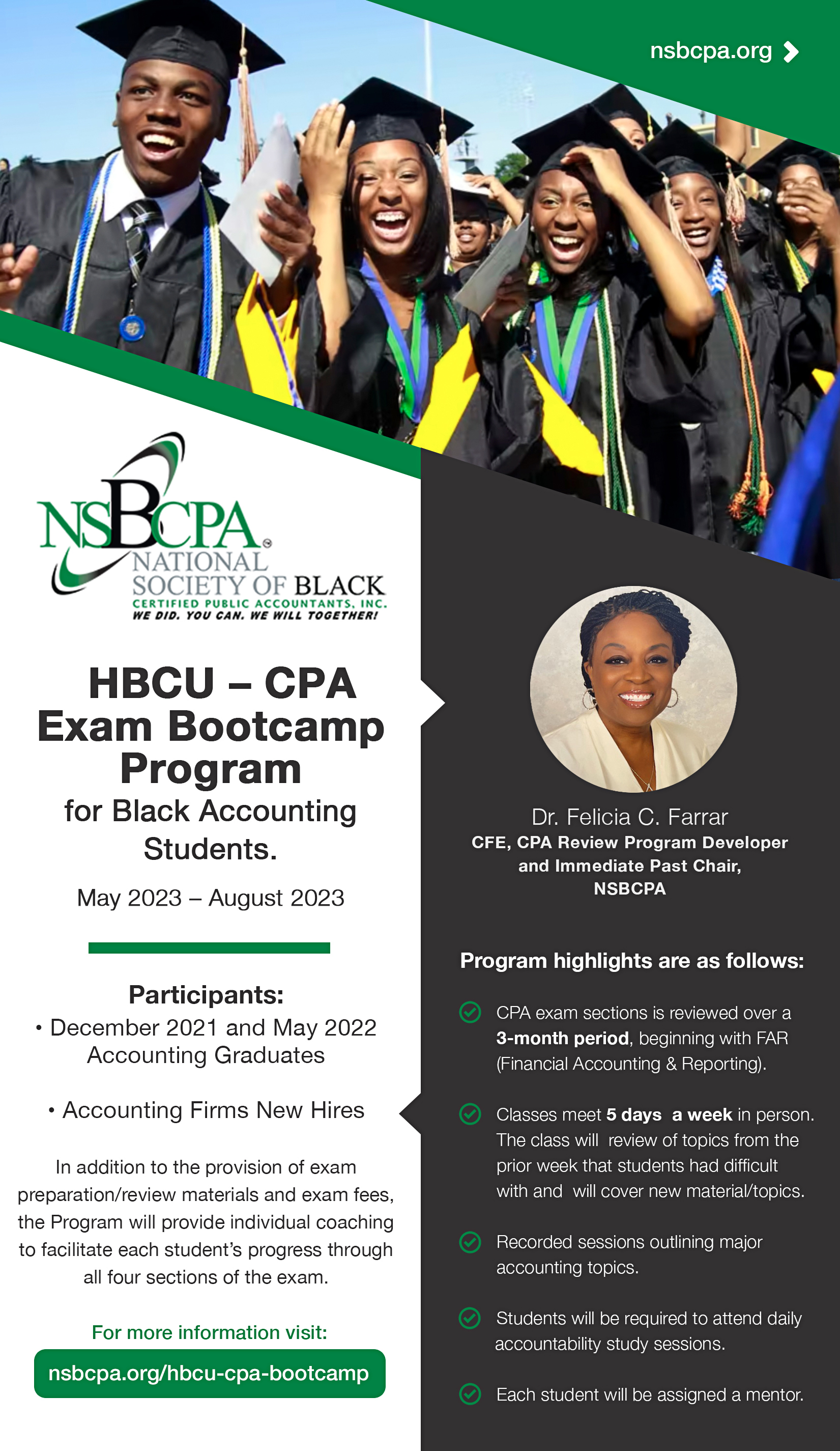 NSBCPA HBCU Bootcamp Flyer